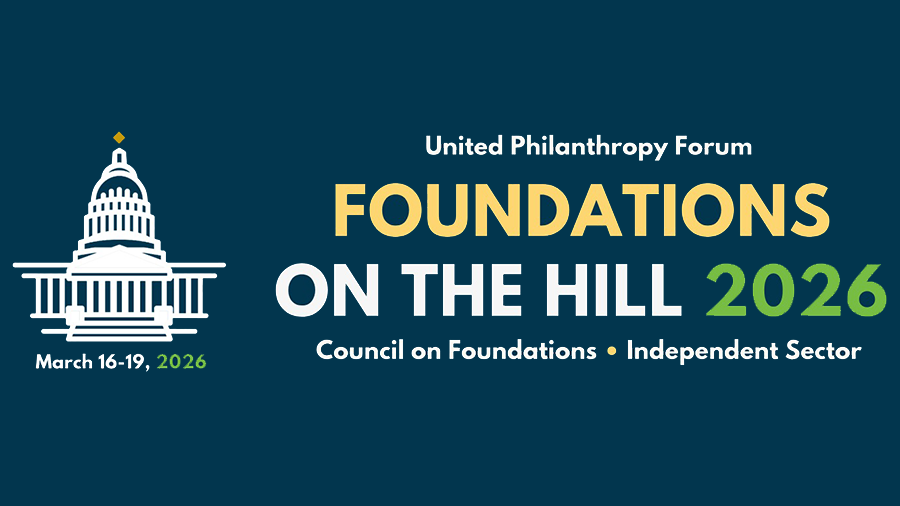 capitol hill outline with text Foundations on the Hill