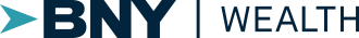 BNY wealth logo with arrow