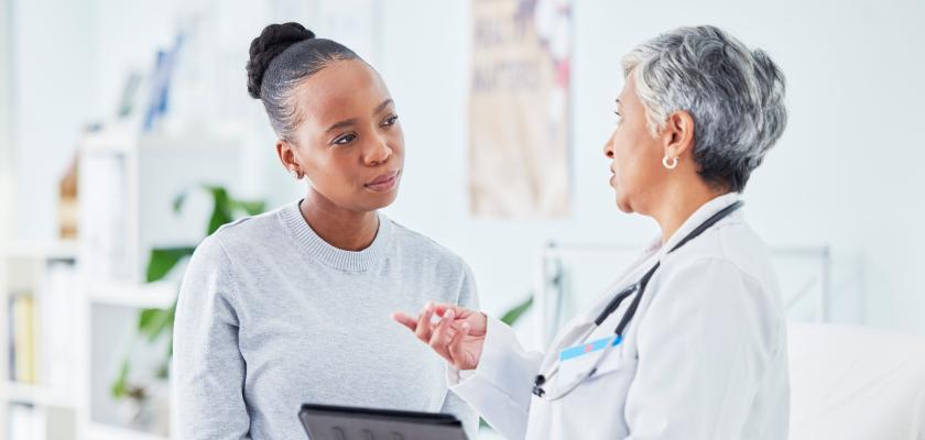 patient with doctor